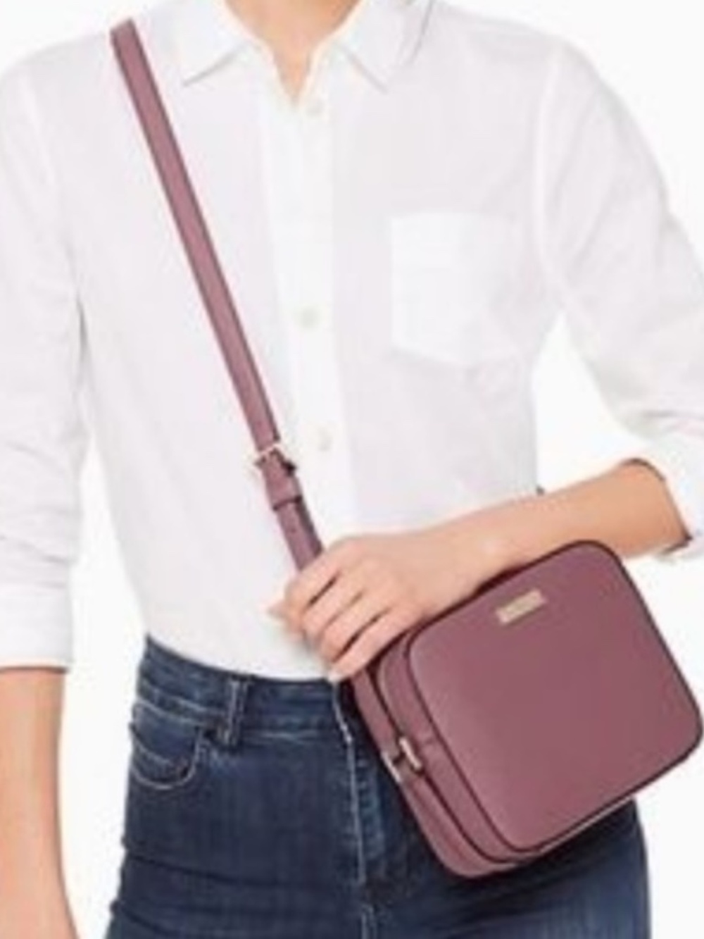 Kate Spade Cammie Newbury Lane In Plumberry, pre-owned
